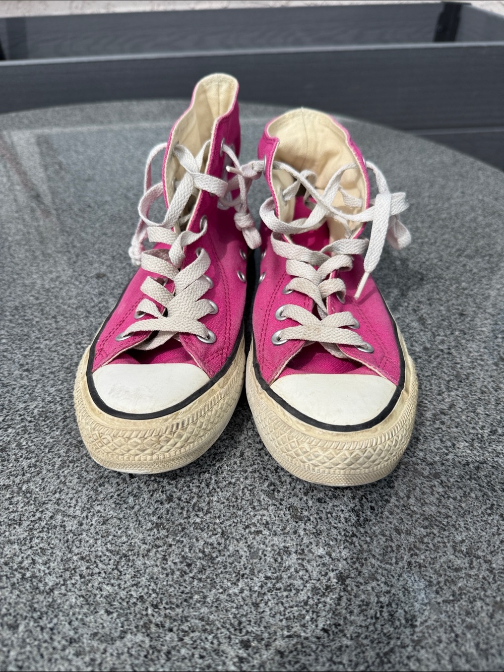 Converse Pink High-Top Sneakers